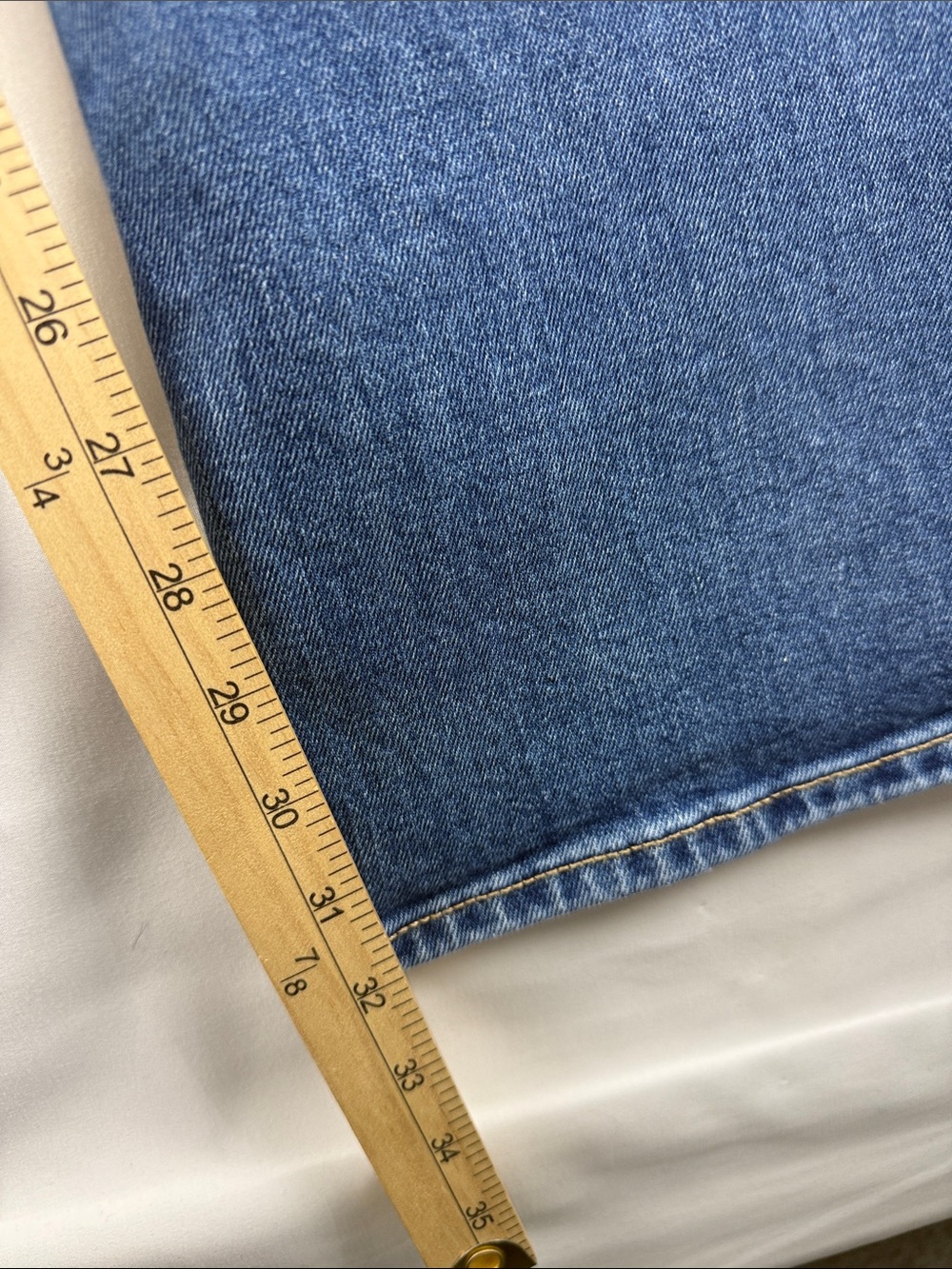 Old Navy Extra High Rise Flare Jeans Women's Size 12 Tall 32" Inseam - Picture 2 of 8
